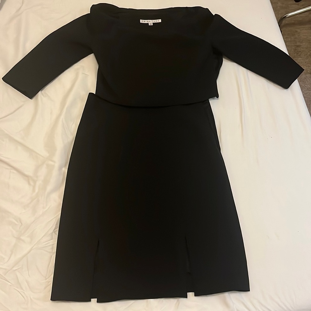 Black Long Sleeve Trina Turk dress